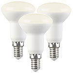 Luminea 6er-Set LED-Reflektoren, R50, warmweiß, 450 lm, E14, 5W (ersetzt 40W) Luminea LED-Reflektoren E14 R50 (warmweiß)