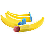 PEARL 5er-Set Silikon-Form "Eis Banane" - Speiseeis ganz schnell und einfach PEARL