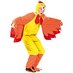 infactory Faschings-Kostüm "Funny Chicken", für Erwachsene bis 185 cm infactory Tier-Kostüme
