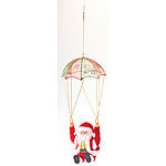infactory Singender Weihnachtsmann "Santa Sky" mit Fallschirm infactory