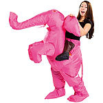 Playtastic Selbstaufblasendes Kostüm "Rosa Elefant" Playtastic Selbstaufblasende Kostüme