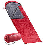 PEARL 2er-Set superleichte Sommer-Schlafsäcke, Deckenschlafsack: 210 x 75 cm PEARL Superleichter Decken-Schlafsack