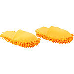 infactory Putz-Hausschuhe mit reinigender Mikrofaser-Sohle, Gr. 37-38 infactory Putz Hausschuhe