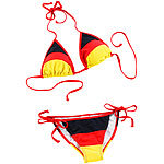 Speeron Bikini im schwarz-rot-goldenen Deutschland-Design, Gr. S Speeron Deutschland-Fan-Artikel