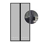 PEARL Selbstschließendes Fliegennetz für Türen mit 82 - 86 cm Innenbreite PEARL Fliegennetz für Tür