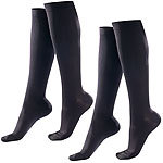 newgen medicals Reisekniestr&uuml;mpfe, 2 Paar in Gr&ouml;&szlig;e L/XL (41-46), schwarz newgen medicals Reisestr&uuml;mpfe