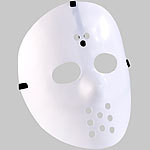 infactory Hockey-Maske für Halloween, weiß infactory Masken