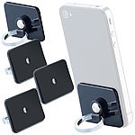 Callstel 4er-Set Mini-Ring-Ständer und -Halterungen für Smartphones und Tablets Callstel