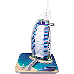 Playtastic Faszinierendes 3D-Puzzle "Burj al Arab Dubai", 44 Puzzle-Teile Playtastic 