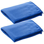 PEARL 2er-Set effektive kühlende Multifunktionstücher, 110 x 35 cm PEARL Kühltücher 