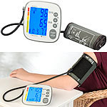newgen medicals Oberarm-Blutdruckmessgerät mit LCD & 500 Speicherplätzen newgen medicals Oberarm-Blutdruckmessgeräte