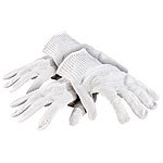 AGT 2 Paar Nylon-Stahl-Handschuhe mit Schnittschutz AGT