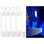 Lunartec 4er-Set 4in1-Akku-LED-Lampen mit Bewegungsmelder und USB-Ladefunktion Lunartec Akku-LED-Lampen mit Bewegungsmelder und USB-Ladefunktion
