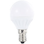 Luminea LED-Tropfen, 4 W, E14, 300 lm, 6.400 K, P45-P, tageslichtwei&szlig; Luminea LED-Tropfen E14 (tageslichtwei&szlig;)