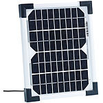 revolt 4er-Set Solarpanels mit monokristalliner Solarzelle 5 Watt revolt Solarpanels