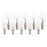 Luminea LED-Tropfen, E14, 5,5 W, 470 lm, 160�, warmwei&szlig;, 10er-Set Luminea LED-Tropfen E14 (warmwei&szlig;)