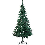 infactory Künstlicher Weihnachtsbaum mit 533 Spitzen und Ständer, 180 cm, grün infactory