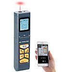 AGT Laser-Entfernungsmesser mit LCD & Bluetooth, Messbereich 5 cm - 30 m AGT
