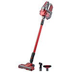 Sichler Haushaltsgeräte 2in1-Akku-Zyklon-Staubsauger mit elektrischer Bürste, 2 Modi, 21,6 V Sichler Haushaltsgeräte Akku-Zyklon-Hand- & Boden-Staubsauger mit Motor-Bürste