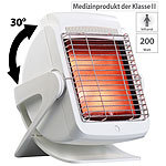newgen medicals Medizinischer Infrarot-Wärmestrahler, Glaskeramikplatte, 200 Watt newgen medicals Medizinische Wärmestrahler Infrarot