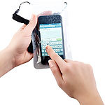 PEARL Wasserdichte Universal-Tasche für iPhone & Smartphones bis 4 Zoll PEARL