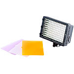 Somikon Foto- & Videoleuchte, 126 Tageslicht-LEDs, 8 Watt, 520 Lumen, 5.500 K Somikon LED-Foto- & Videoleuchten