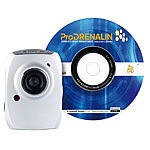 Somikon 3in1-Action-Cam DV-1200 mit Spezial-Software ProDRENALIN Somikon Action-Cams Full HD