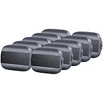 VisorTech Profi WiFi-SOS- & Service-Rufsystem m. App f&uuml;r iOS & Android, 10er-Set VisorTech WiFi SOS-, Alarm- & Service Rufkn&ouml;pfe