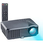 SceneLights LED-LCD-Beamer LB-9300 V2 mit Media-Player, 1280 x 800 (HD), 2.800 lm SceneLights 
