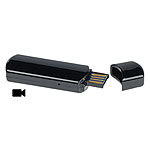 OctaCam Mini-Videokamera für Full-HD-Video (1080p), mit microSD-Kartenleser OctaCam
