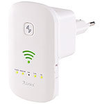 7links 2er-Set Dualband-WLAN-Repeater, Access Point & Router, WPS-Taste 7links Dualband-WLAN-Repeater