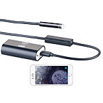 Somikon WiFi-HD-Endoskop-Kamera für iOS- und Android-Mobilgeräte, 2 m Somikon WLAN-HD-Endoskopkameras für iOS- & Android-Smartphones