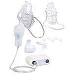 newgen medicals Medizinischer Kompakt-Akku-Inhalator für Erwachsene & Kinder, 2 Masken newgen medicals Kompakt-Akku-Inhalatoren für Erwachsene und Kinder