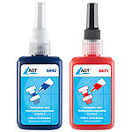 AGT Schrauben- und Muttersicherungsmittel, mittel- und hochfest, 2x 50 ml AGT 