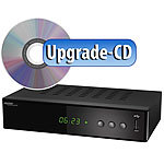 auvisio Upgrade-CD für Aufnahmefunktion bei 3in1-Digital-Receiver DCR-200 auvisio Digital-Receiver für DVB-C, DVB-T2 & Webradio
