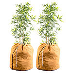 Royal Gardineer 2er-Set XL-Thermo-Topfschutz für Pflanzen, 70 x 65 cm Royal Gardineer Thermo-Topfschutze für Kübelpflanzen