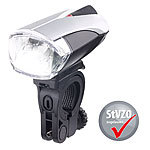 KryoLights LED-Fahrradlampe FL-412 mit Licht-Sensor & Akku, zugelassen n. StVZO KryoLights