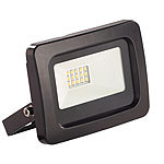 Luminea Wetterfester Mini-LED-Fluter, 10 W, 800 lm, IP65, 3.000 K, warmwei&szlig; Luminea Wasserfeste LED-Fluter (warmwei&szlig;)