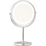 Sichler Beauty LED-Kosmetikspiegel, 2 Spiegelflächen, Akku, 3x / 7x Vergrößerung Sichler Beauty Kosmetikspiegel mit LED-Beleuchtungen und Akkus