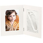 Your Design 2-teiliger Rahmen für Babyfoto und Gipsabdruck, 36,5 x 23,5 cm Your Design Rahmen für Babyfotos und Hand-/Fußabdrücke
