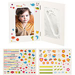 Your Design 2-teiliger Rahmen für Babyfoto und Gipsabdruck, 36,5 x 23,5 cm Your Design Rahmen für Babyfotos und Hand-/Fußabdrücke