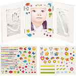 Your Design 3-teiliger Rahmen für Babyfoto und 2 Gipsabdrücke, 48,5 x 21 cm Your Design 