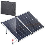 revolt Faltbares mobiles 160W Solarpanel mit Laderegler 12V/10A mit USB revolt 