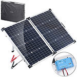 revolt Faltbares mobiles Solar-Panel mit monokristallinen Zellen, 110 Watt revolt Solarpanels faltbar