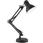 Luminea Retro-Schreibtischlampe mit  LED-Filament-Lampe, 470 lm, 4 W, warmweiß Luminea Retro-Schreibtischlampen