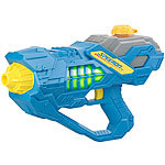 Speeron Batteriebetriebene Wasser-Spritzpistole mit LED-Lichteffekt, 450 ml Speeron Batteriebetriebene Wasserpistole 