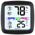 infactory Digitales Präzisions-Thermo-/Hygrometer mit LCD-Display, kalibrierbar infactory Digitale Thermometer/Hygrometer