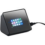 VisorTech Premium-TV-Simulator zur Einbrecher-Abschreckung mit 15 LEDs und Sound VisorTech
