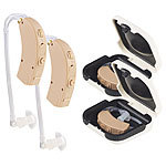 newgen medicals Digitaler HdO-Hörverstärker HV-869 mit Rauschunterdrückung, 2er-Set newgen medicals Digitale HdO-Hörverstärker