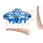 Simulus Selbstfliegendes 3D-Quadrocopter-Ufo, Vertikal- & Horizontal-Sensoren Simulus Selbstfliegende Ufos